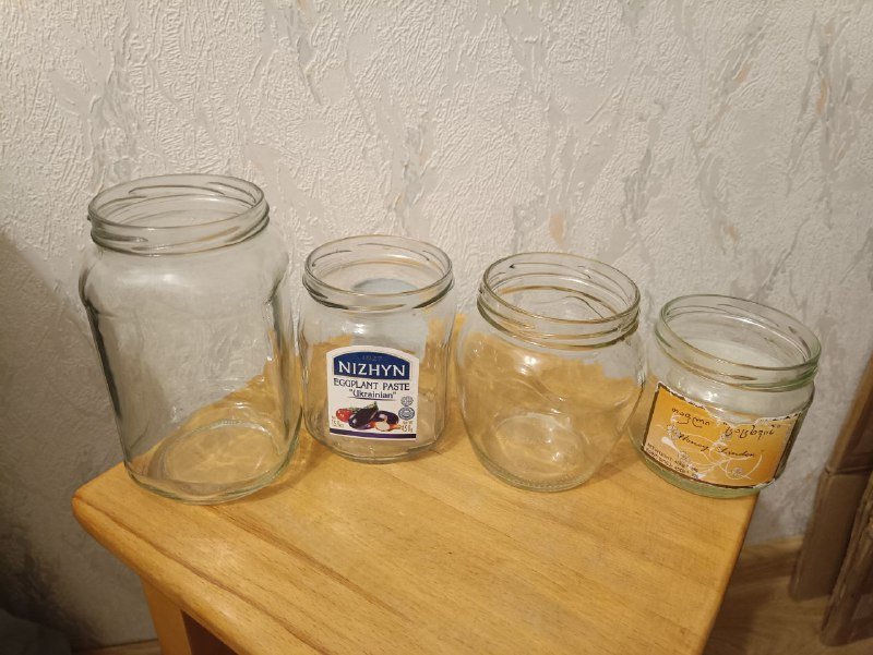 Даром банки с крышками для консервации
