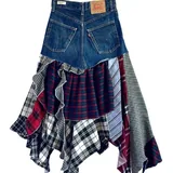 Апсайкл юбка Levi’s 5