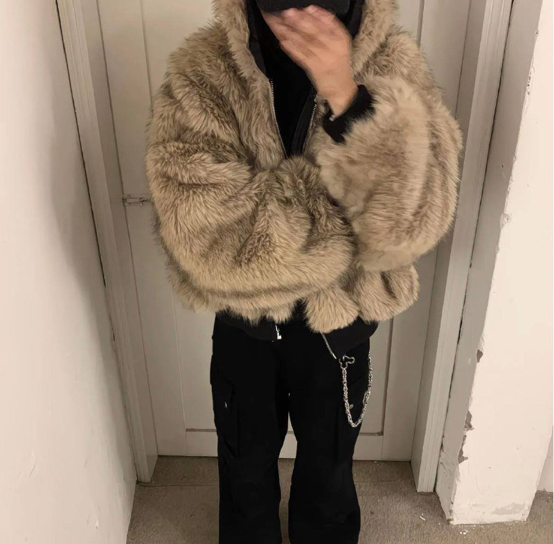 Двухсторонняя куртка с мехом 3