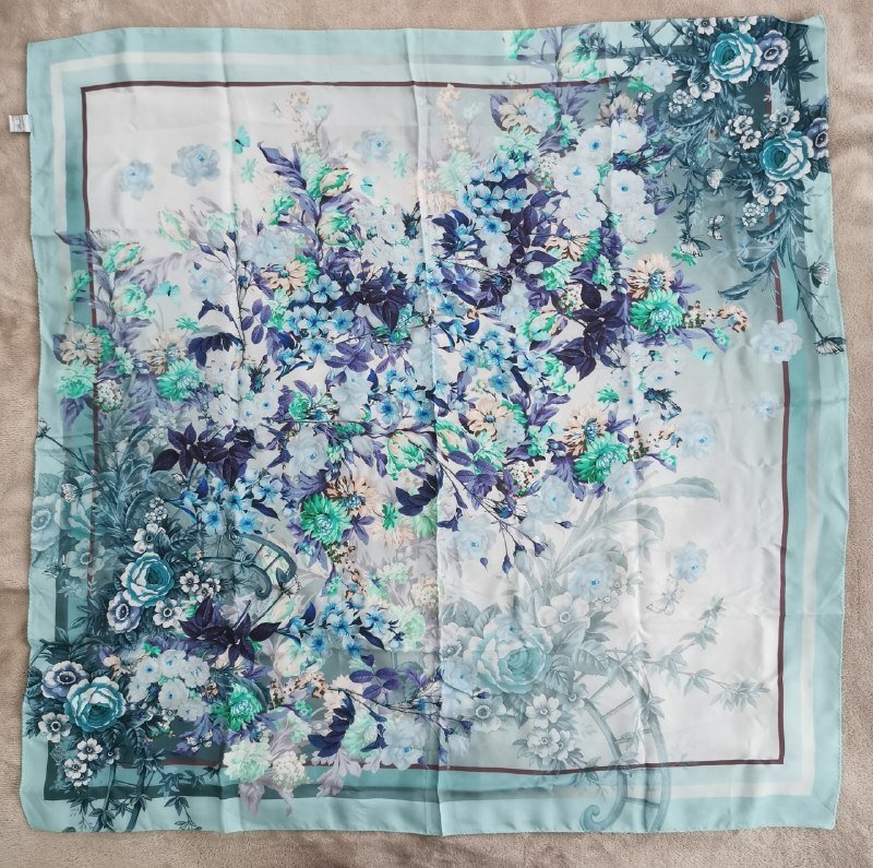 Платок шелковый натуральный