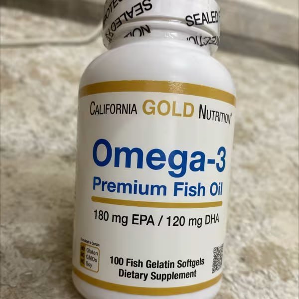 Рыбий жир омега-3 California Gold Nutrition