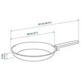 Комплект сковородок IKEA MIDDAGSMAT 24 и 28 см 4