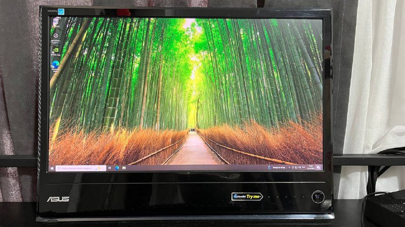 Монитор ASUS MS248h, клавиатура и мышь Logitech, колонки Genius, кулер DeepCool AG400