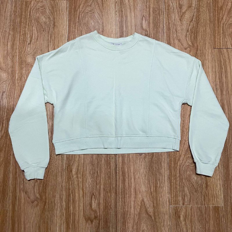 укороченый свитшот оверсайз pull&bear размер S 2