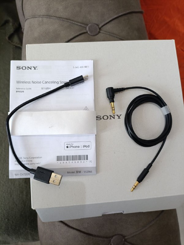Наушники Sony WH-CH720N беспроводные с шумоподавлением 7