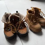 Детская обувь Zara 26–27, коричневые и синие пары 1