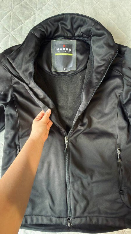 Мужская легкая куртка с флисом, размер М 2