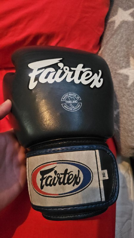 Перчатки боксёрские Fairtex из натуральной кожи 1