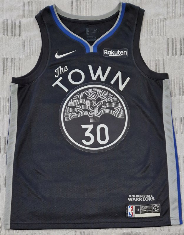 Джерси NBA Golden State Warriors Curry 30 The Town City edition