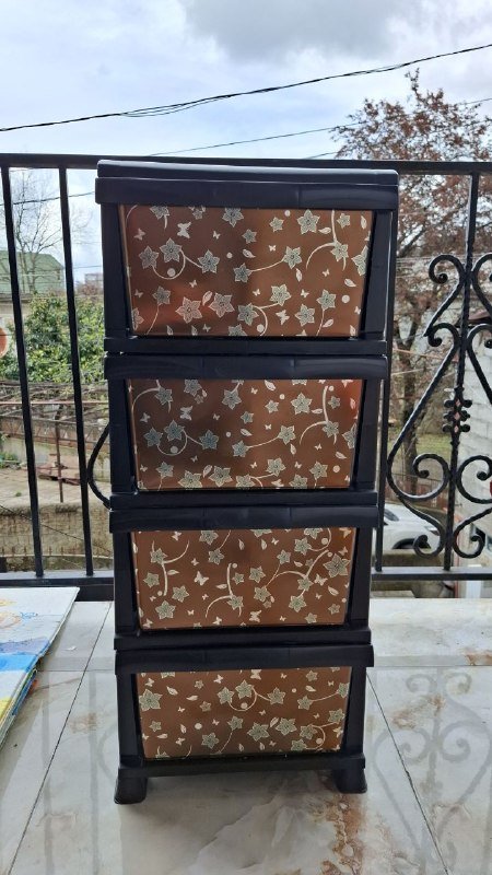 Пластиковый комод