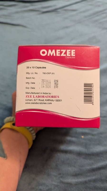 Омепразол Омез полная упаковка