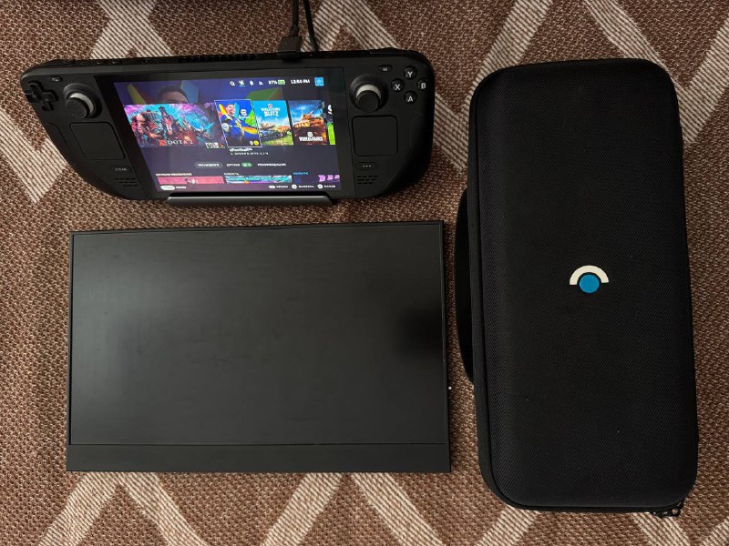 Steam Deck, 512 GB, LCD, Flash Drive, Monitor as Gift