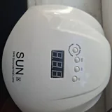 UV/LED лампа SUN X 54W, кисть, щетка, пилочки, гели 2