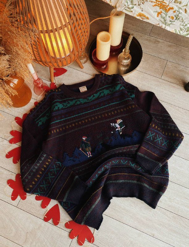 Винтажные свитера Ralph Lauren, Drumohr, кардиганы и шарфы из шерсти 5