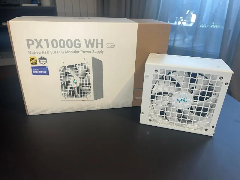 Блок питания DeepCool PX1000G WH 1000W белый 1