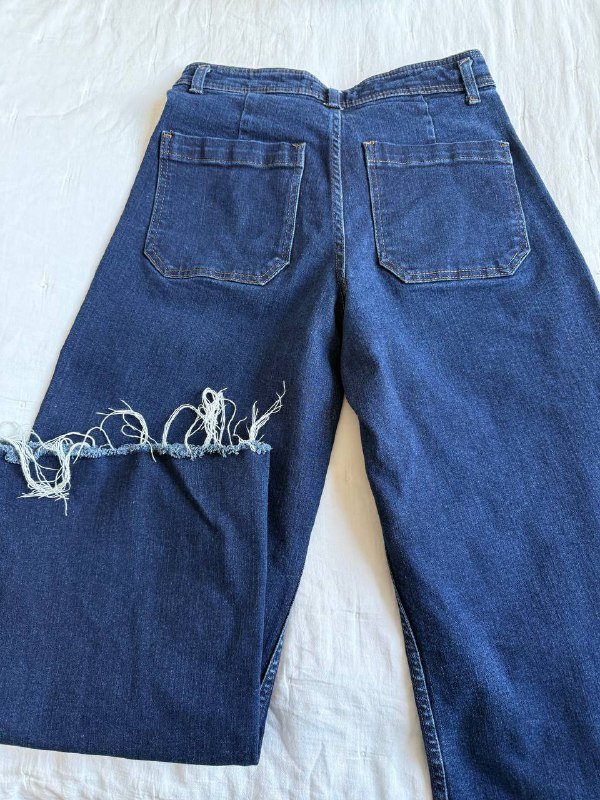 Джинсы Zara чернильный синий 40 EUR 3