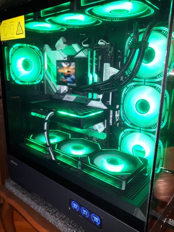 Персональный компьютер, монитор AOC Q27G2E 27" 2K, RTX 3060Ti, i5-12600K 3