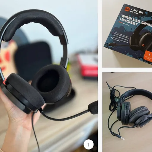 Наушники Corsair Virtuoso pro, CANYON EGO GH-13, HAMA HS-P350
