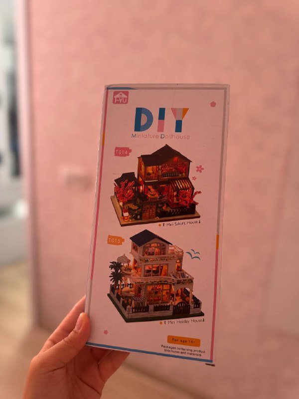 Интерьерный конструктор домик с сакурами 4