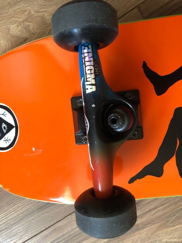 Скейтборд Welcome skateboards, 2 пары колес, защита 4