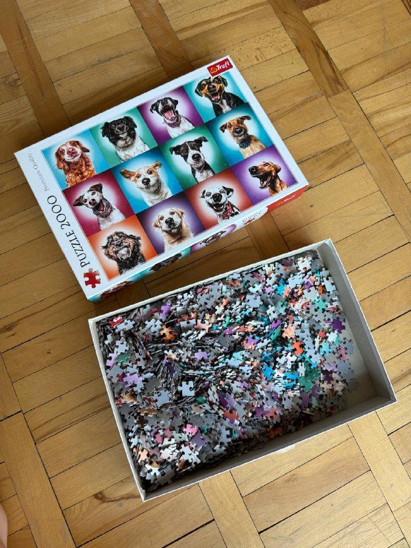 Пазл 2000 деталей, Плакат английский, Настольная игра Рыфка 2