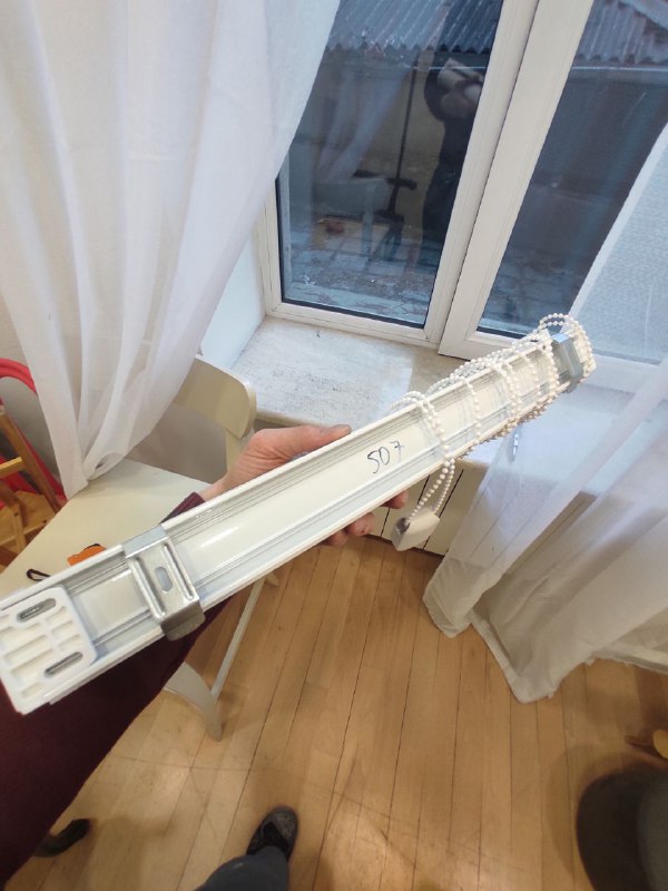 Рулонные шторы 507 мм, 2 метра, 25 лари; 665 мм, 2 метра, 30 лари 5