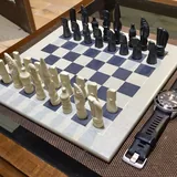 Каменные шахматы ручной работы 1