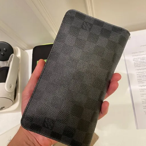 Louis Vuitton Zippy Organizer Damier Graphite