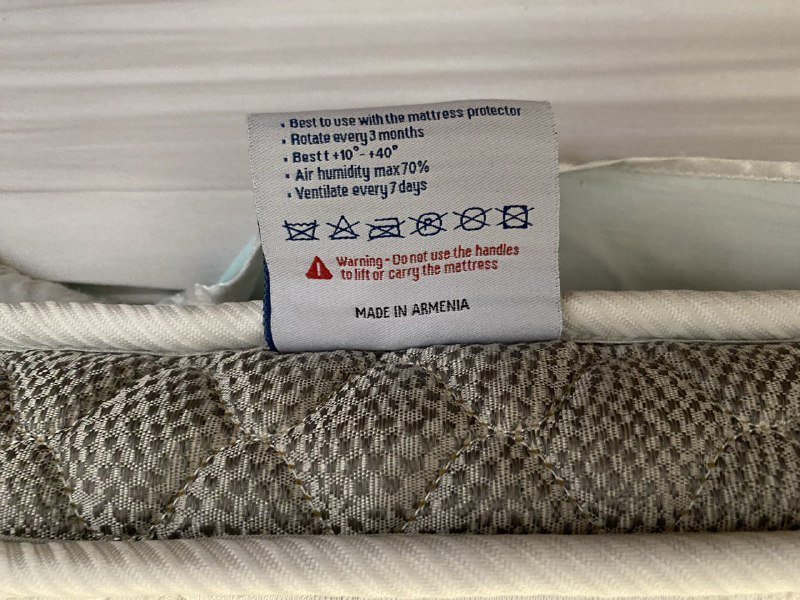 Наматрасник Duson Latex Topper 160x200 см 3