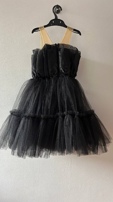 Детские платья чёрное, жёлтое, розовое 2