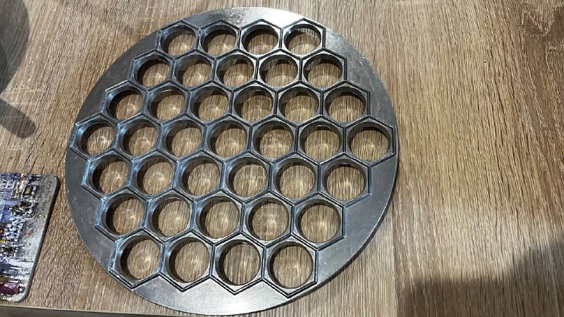 Форма для лепки пельменей металлическая прочная