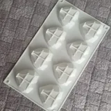 Силиконовая форма, сердечки 1