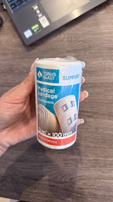 Эластичный бинт, открывалка, нож для овощей, масло-шиммер, лаки для ногтей