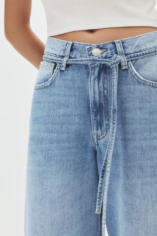 Pull&Bear джинсы, Pull&Bear брюки кремовые 2