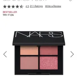Тени Nars, гелевые лайнеры Lithe, румяна Charlotte Tilbury 2