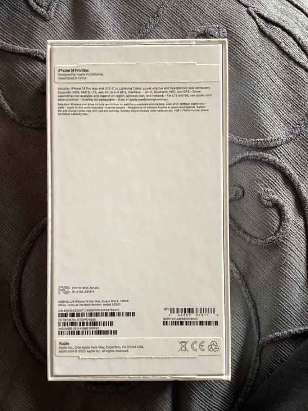 iPhone 14 Pro Max 128GB Space Black 4