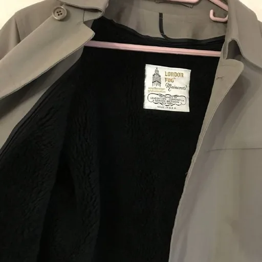 Тренч London Fog, пуховик Zara, куртка Maison Margiela