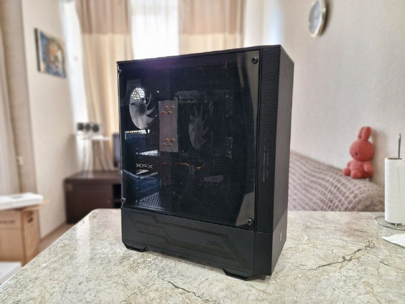 Компьютер с Ryzen 7 2700pro, RX580 8gb, 16gb RAM 2