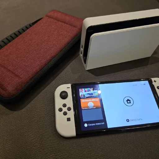 Біла Nintendo Switch OLED