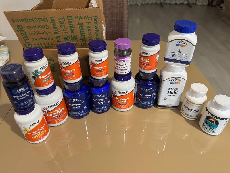 Коллаген, витаминные добавки, лецитин, мелатонин и др. 3