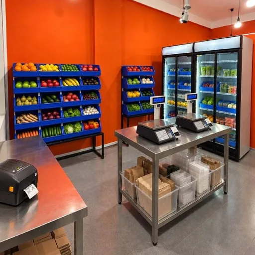 Fresh fruits and vegetables with delivery