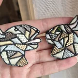 Конические щипцы Rowenta, броши, серьги, янтарный комплект, браслет и кольца 2
