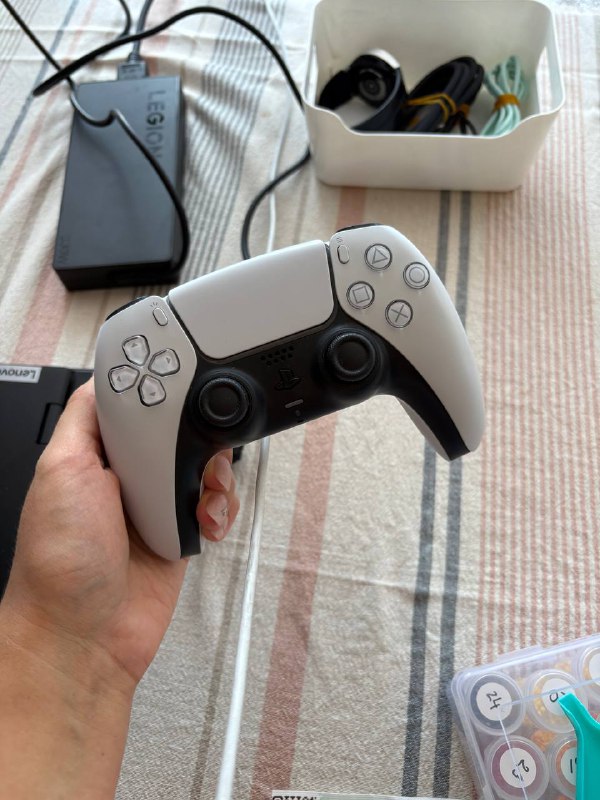 Геймпад PS5 Wireless Controller Dualsense белый