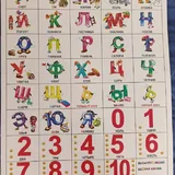 Букварь, плакат с алфавитом 4