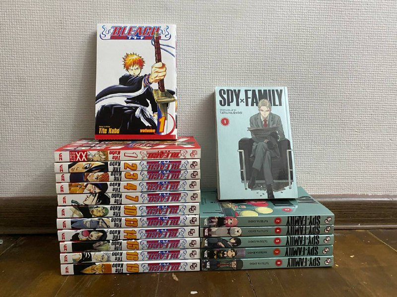 комиксы Bleach и Spy x Family