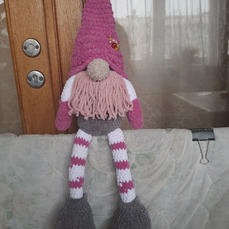 Игрушки и сумочки ручной работы, вязаные 5