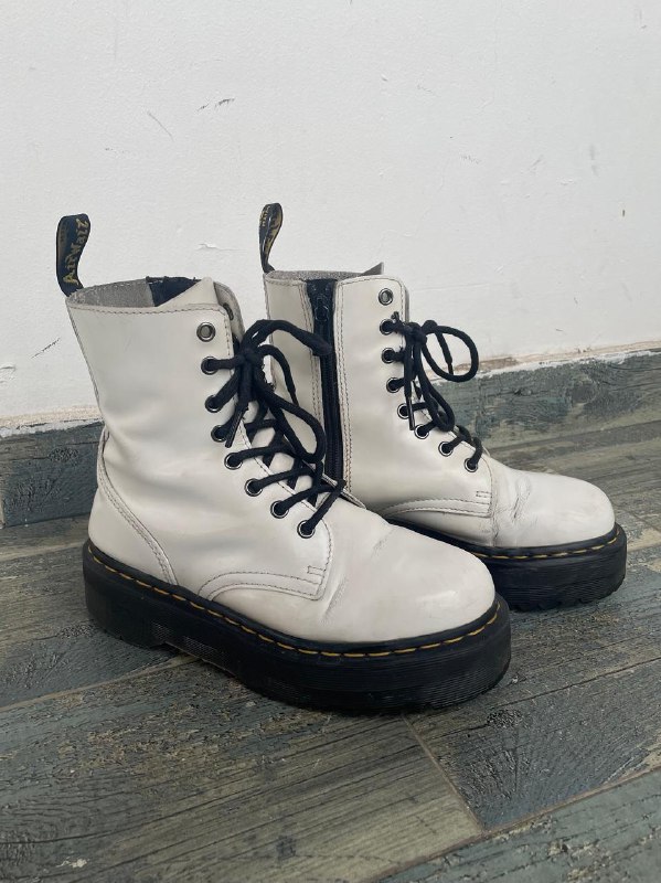 Ботинки Dr. Martens на высокой платформе 3