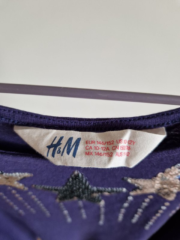 Майка H&M для ребенка 10-12 лет, XS 2