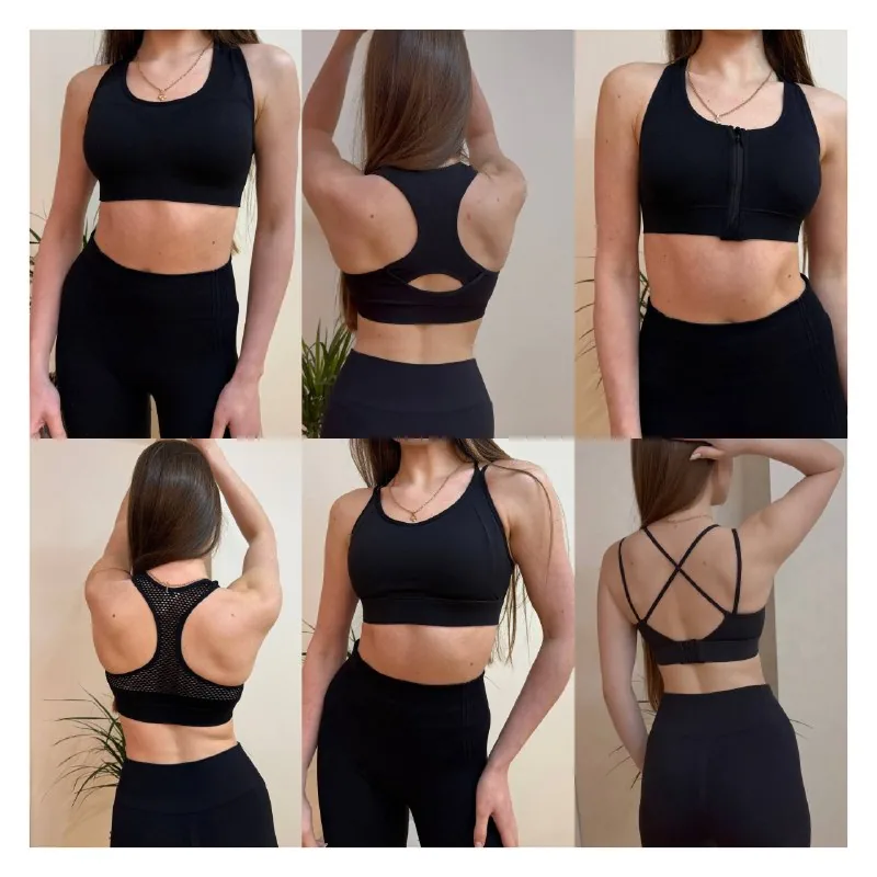 Спортивные топы, велосипедки и спортивные шорты 1