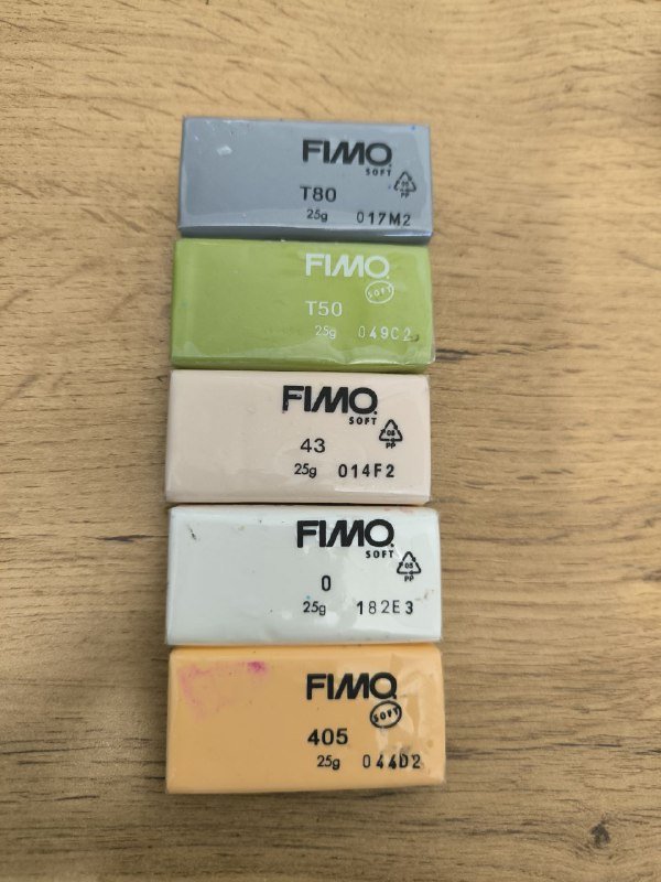 Набор для изделий из полимерной глины, машинка, клей, основа, глина 4